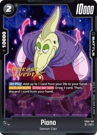 Piano - FB06-106 (FB06-106) [Rivals Clash Release Event Cards]