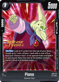 Piano - FB06-107 (FB06-107) [Rivals Clash Release Event Cards]