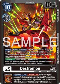 Destromon - P-094 (P-094 P) [Limited Card Pack -Billion Bullet-]