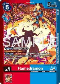 Flamedramon (P-137 P) [Limited Card Pack -Billion Bullet-]