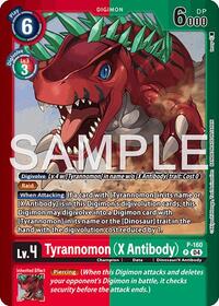 Tyrannomon (X Antibody) (P-160 P) [Limited Card Pack -Billion Bullet-]