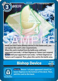 Bishop Device (P-161 P) [Limited Card Pack -Billion Bullet-]