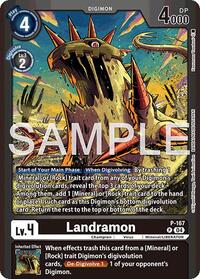 Landramon (P-167 P) [Limited Card Pack -Billion Bullet-]