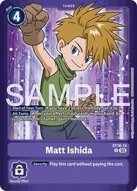 Matt Ishida (ST16-14 R) [Limited Card Pack -Billion Bullet-]