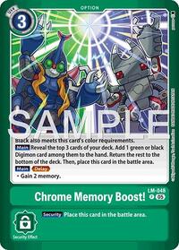 Chrome Memory Boost! (LM-048 P) [Limited Card Pack -Billion Bullet-]