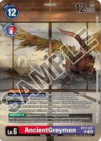 AncientGreymon (Tamer's Selection Box Ver. Championship 2024) (BT17-017 SR) [Secret Crisis]