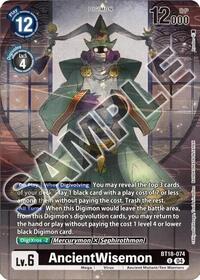 AncientWisemon (Tamer's Selection Box Ver. Championship 2024) (BT18-074 U) [Release Special Booster 2.0]
