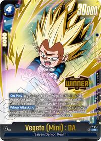 Vegeta (Mini) : DA - FP-041 (Release Event Winner) (FP-041) [Rivals Clash Release Event Cards]
