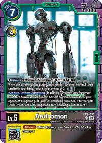 Andromon (EX9-030 SR) [Versus Monsters]