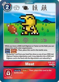 Meat (EX9-070 R) [Versus Monsters]