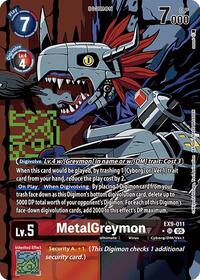 MetalGreymon (Alternate Art) (EX9-011 SR) [Versus Monsters]