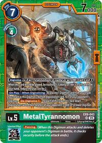 MetalTyrannomon (EX9-043 SR) [Versus Monsters]