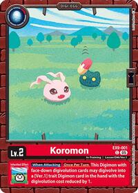 Koromon (EX9-001 C) [Versus Monsters]