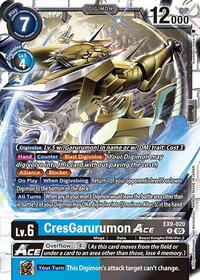 CresGarurumon ACE (EX9-020 R) [Versus Monsters]
