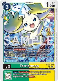 Terriermon (BT22-043 U) [Cyber Eden]