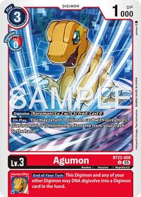 Agumon (BT22-008 U) [Cyber Eden]