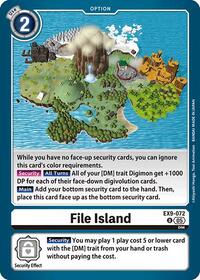 File Island (EX9-072 U) [Versus Monsters]