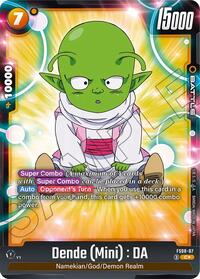 Dende (Mini) : DA (Bonus Pack Alternate Art) (FS08-07) [Starter Deck 8: Vegeta (Mini) Super Saiyan 3]