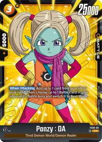 Panzy : DA (Bonus Pack Alternate Art) (FS08-09) [Starter Deck 8: Vegeta (Mini) Super Saiyan 3]