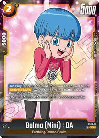 Bulma (Mini) : DA (Bonus Pack Alternate Art) (FS08-11) [Starter Deck 8: Vegeta (Mini) Super Saiyan 3]