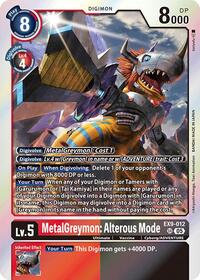 MetalGreymon: Alterous Mode (EX9-012 SR) [Versus Monsters]