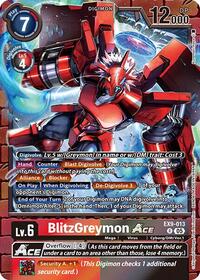 BlitzGreymon ACE (EX9-013 R) [Versus Monsters]