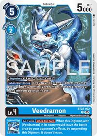 Veedramon (BT22-022 C) [Cyber Eden]