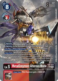 MetalGreymon: Alterous Mode (Alternate Art) (EX9-012 SR) [Versus Monsters]