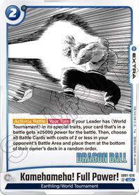 Kamehameha! Full Power! (SB01-020) [Manga Booster 01]
