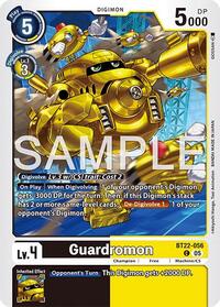 Guardromon (BT22-056 C) [Cyber Eden]