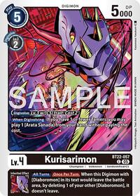 Kurisarimon (BT22-057 C) [Cyber Eden]