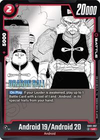 Android 19/Android 20 (SB01-007) [Manga Booster 01]