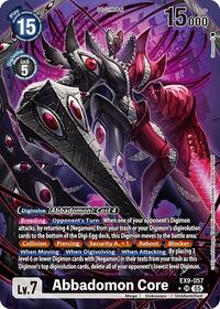 Abbadomon Core (Alternate Art) (EX9-057 SR) [Versus Monsters]