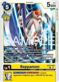 Reppamon (BT22-034 C) [Cyber Eden]