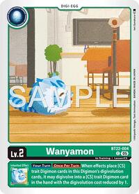 Wanyamon (BT22-004 C) [Cyber Eden]