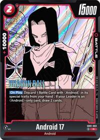 Android 17 - SB01-003 (SB01-003) [Manga Booster 01]