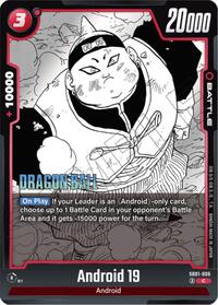 Android 19 (SB01-006) [Manga Booster 01]