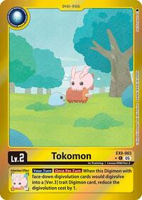 Tokomon (Limited Foil) (EX9-003 C) [Versus Monsters]