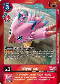 Biyomon (Limited Foil) (EX9-008 U) [Versus Monsters]