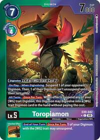 Toropiamon (Limited Foil) (EX9-042 C) [Versus Monsters]