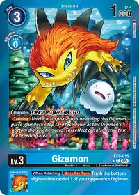 Gizamon (Limited Foil) (EX9-015 C) [Versus Monsters]