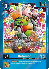 Betamon (Limited Foil) (EX9-016 U) [Versus Monsters]
