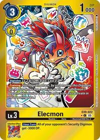 Elecmon (Limited Foil) (EX9-022 C) [Versus Monsters]