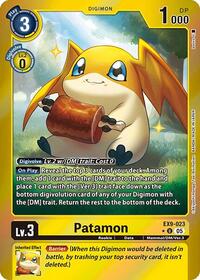 Patamon (Limited Foil) (EX9-023 U) [Versus Monsters]