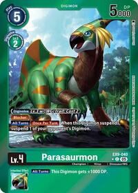 Parasaurmon (Limited Foil) (EX9-040 C) [Versus Monsters]