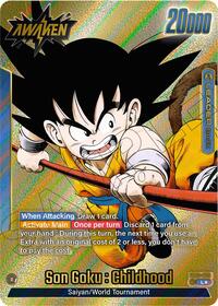 Son Goku : Childhood - FB06-025 (Gold) (FB06-025) [Manga Booster 01]