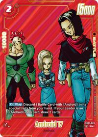 Android 17 - SB01-003 (Alternate Art) (SB01-003) [Manga Booster 01]
