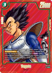 Vegeta - SB01-025 (Alternate Art) (SB01-025) [Manga Booster 01]