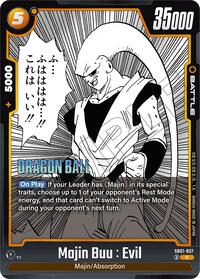 Majin Buu : Evil - SB01-037 (SB01-037) [Manga Booster 01]