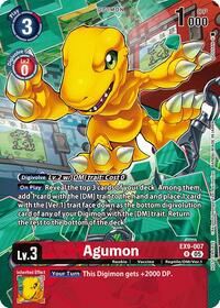 Agumon (Digital Monster Day Commemoration Event Participant) (EX9-007 R) [Digimon Promotion Cards]